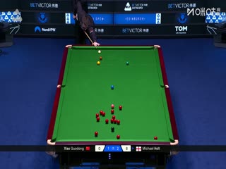 斯诺克苏格兰公开赛第一轮64进32 肖国栋4-3迈克尔·霍尔特（乔迁） 20251216