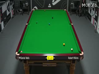 斯诺克英锦赛资格赛第三轮80进48 丹尼尔·威尔斯6-5罗伯特·米尔金斯 20251125