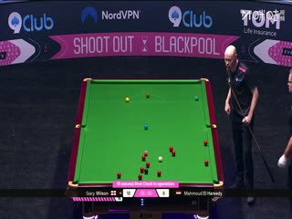 斯诺克单局限时赛128进64 马哈茂德·埃尔·哈雷迪16-95加里·威尔逊 20251211