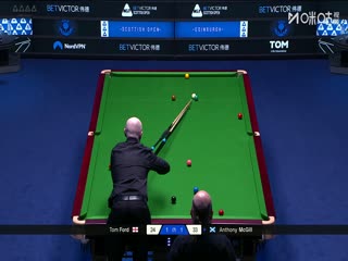 斯诺克苏格兰公开赛第一轮64进32 汤姆·福德1-4安东尼·麦克吉尔 20251216
