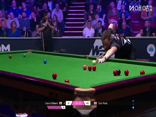 斯诺克单局限时赛32进16 大卫·吉尔伯特35-53汤姆·福德（朱峰立） 20251213