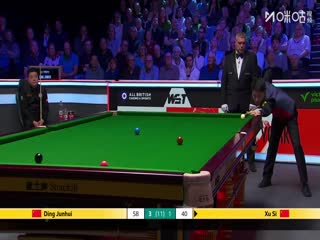 2025斯诺克英锦赛32进16 丁俊晖6-4徐思（柏林） 20251201