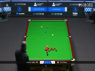 斯诺克苏格兰公开赛第一轮64进32 侯赛因·瓦菲4-2大卫·格雷斯 20251216
