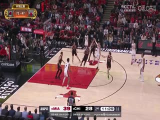 NBA附加赛 热火VS公牛 20250417